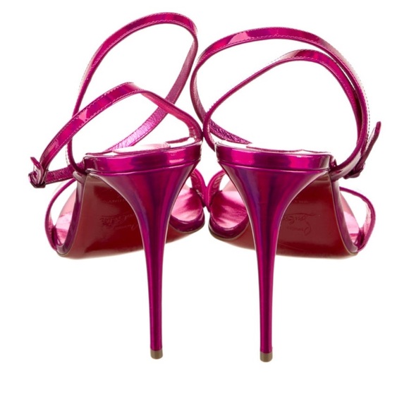 Metallic Pink Christian Louboutins - Picture 2 of 8